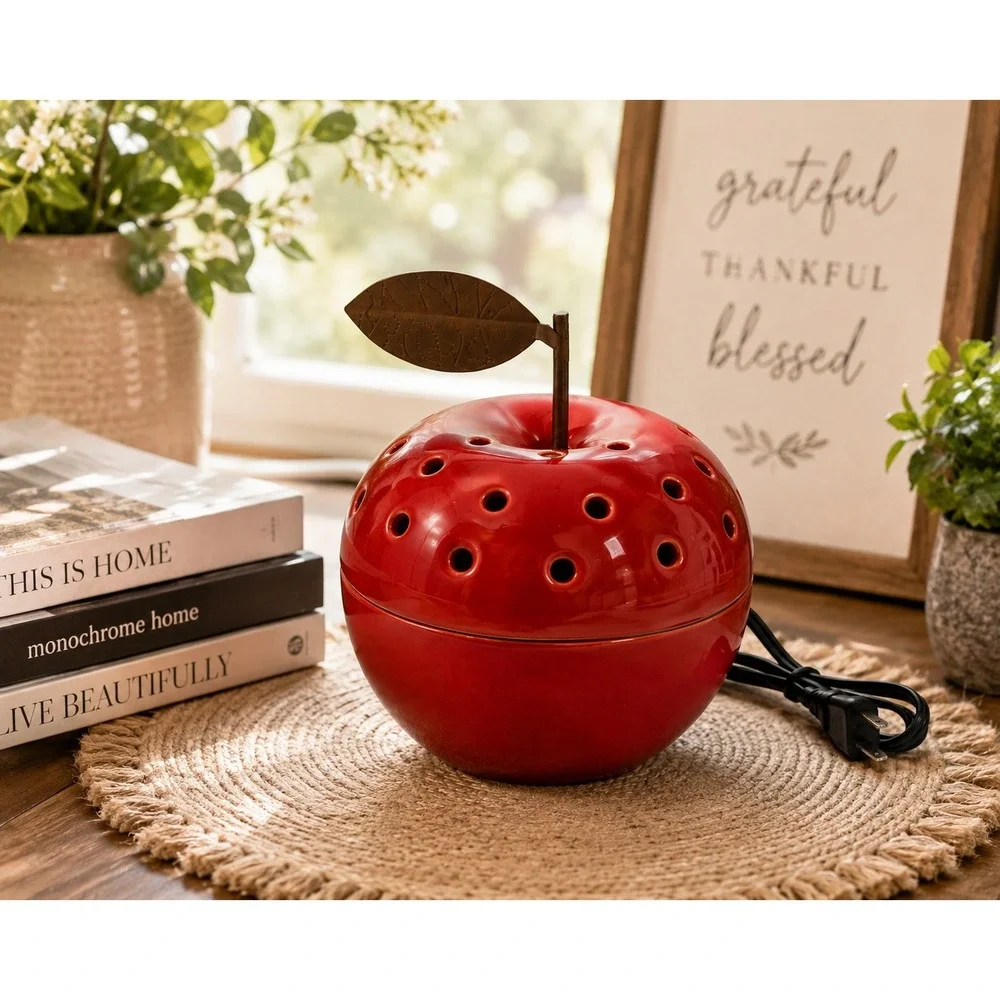 SCENTSY Appreciation Full-Size Wax Warmer Red Ceramic New in Box